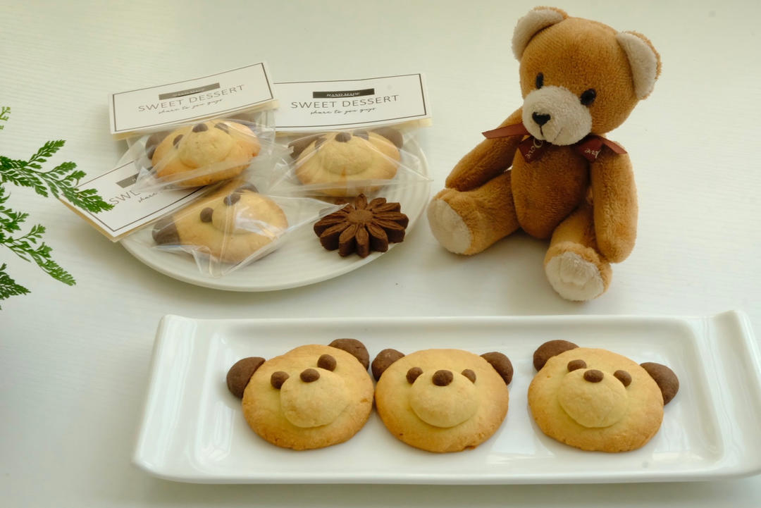 萌小熊饼干