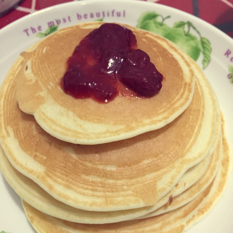 超级简单pancake【无黄油健康版】