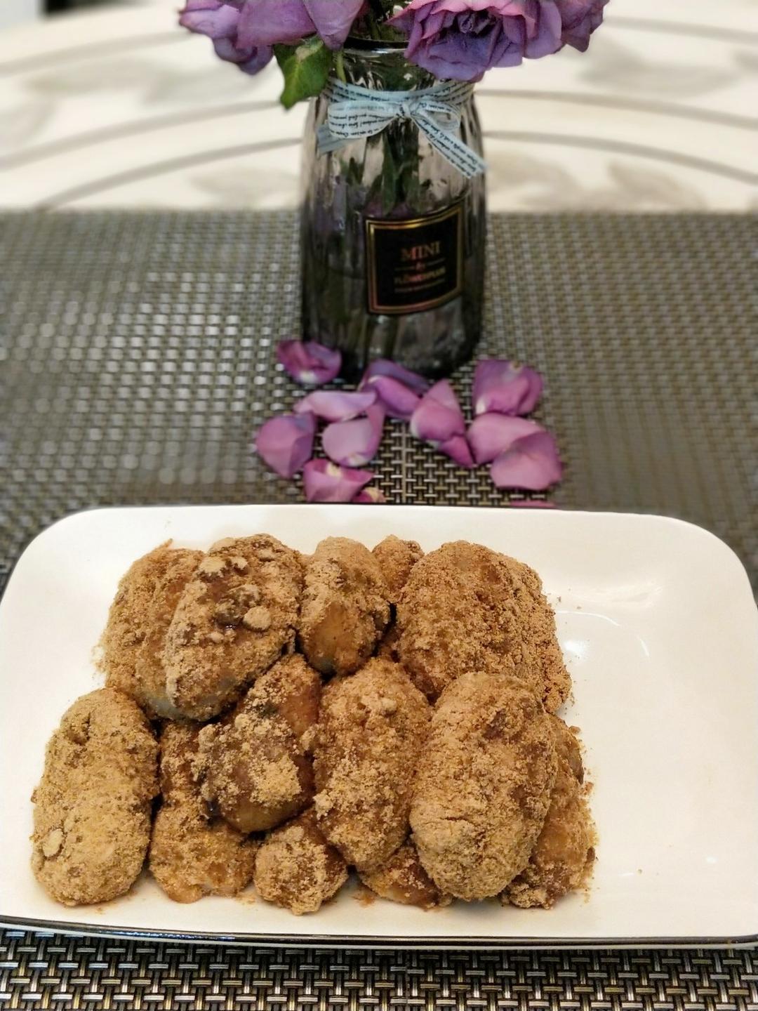 糯米团子（滚黄豆粉）