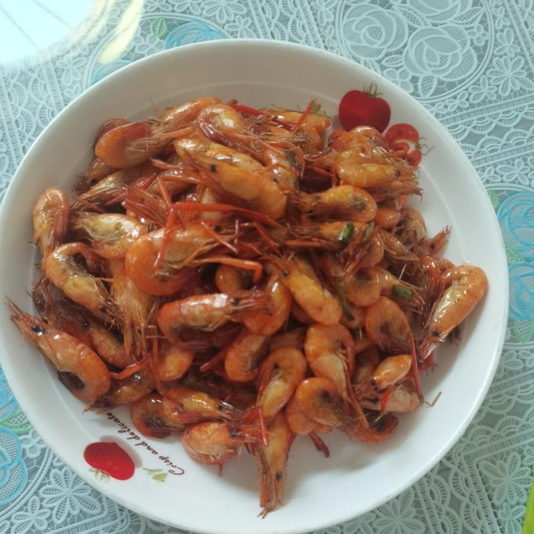 油爆河虾