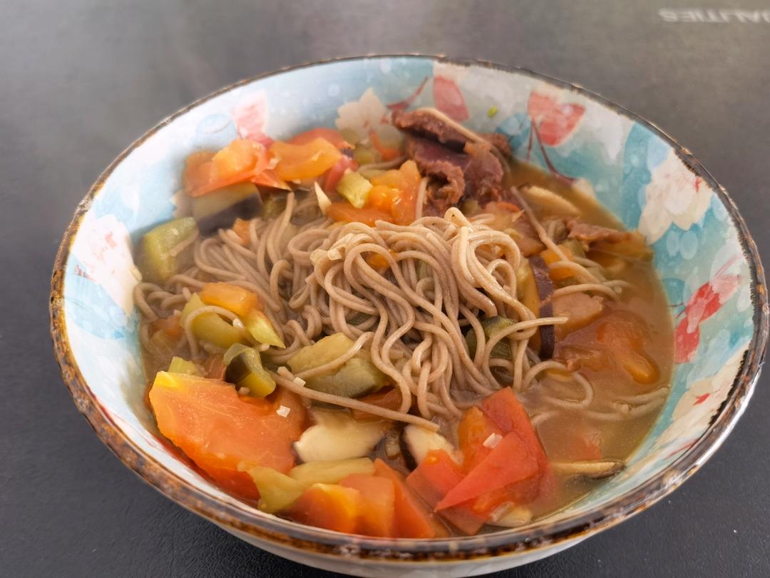 轻食·西红柿烧茄子（几乎无油！）快手减脂菜·健身餐