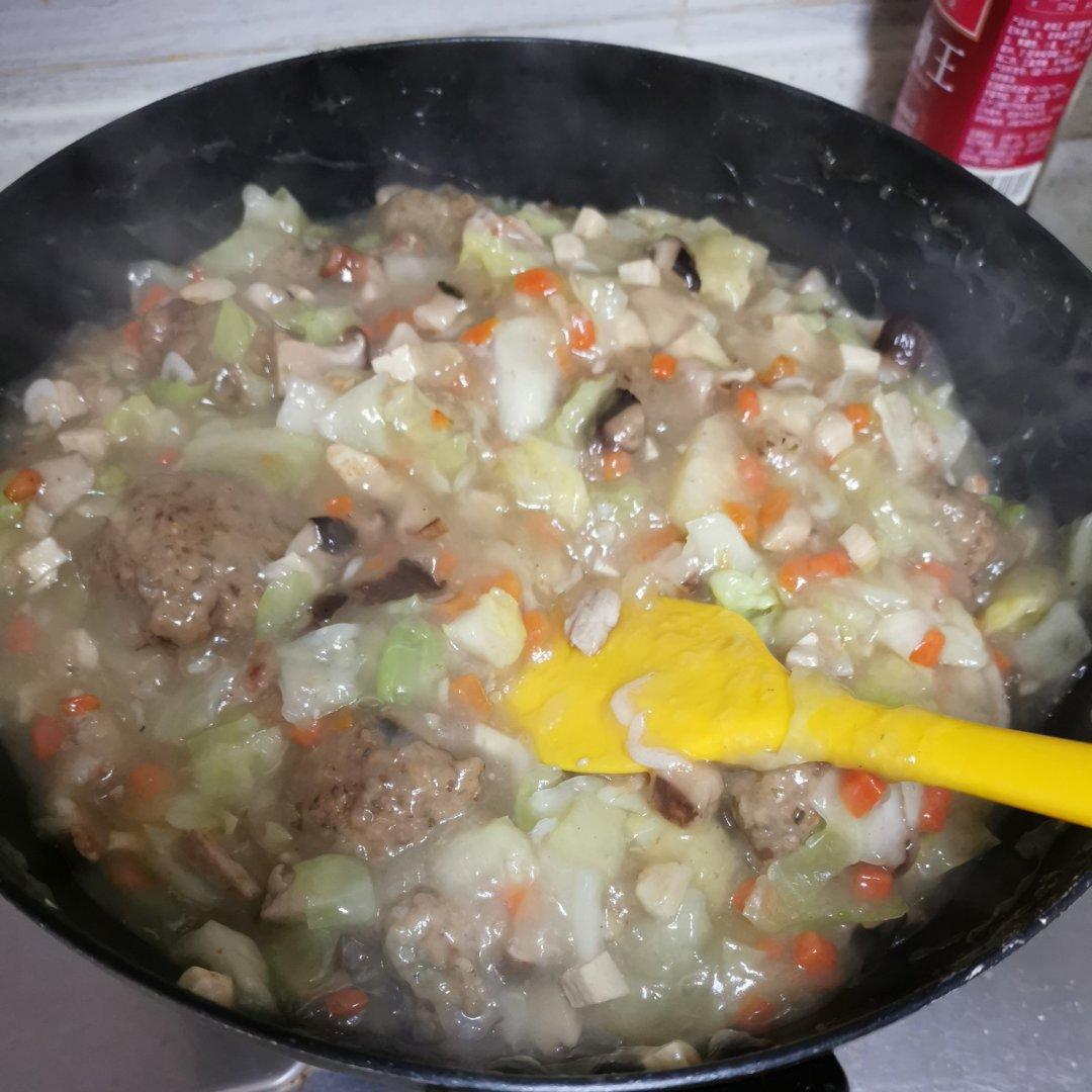 什锦羹（山粉糊），周末午餐最佳选择，又当菜又当饭，简单易学，好吃看得见，