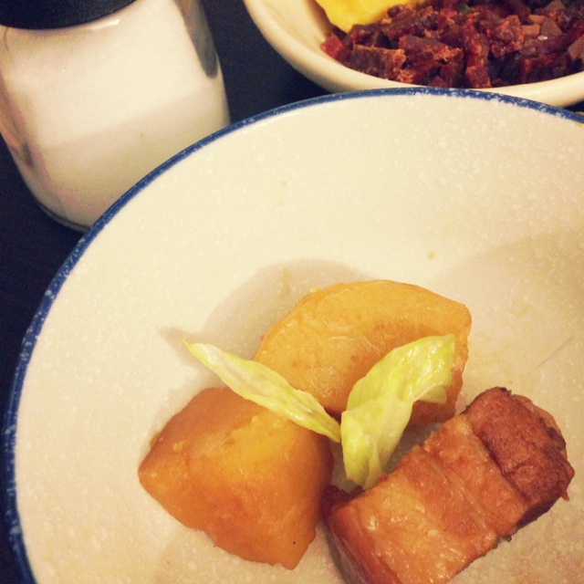 五香土豆炖肉