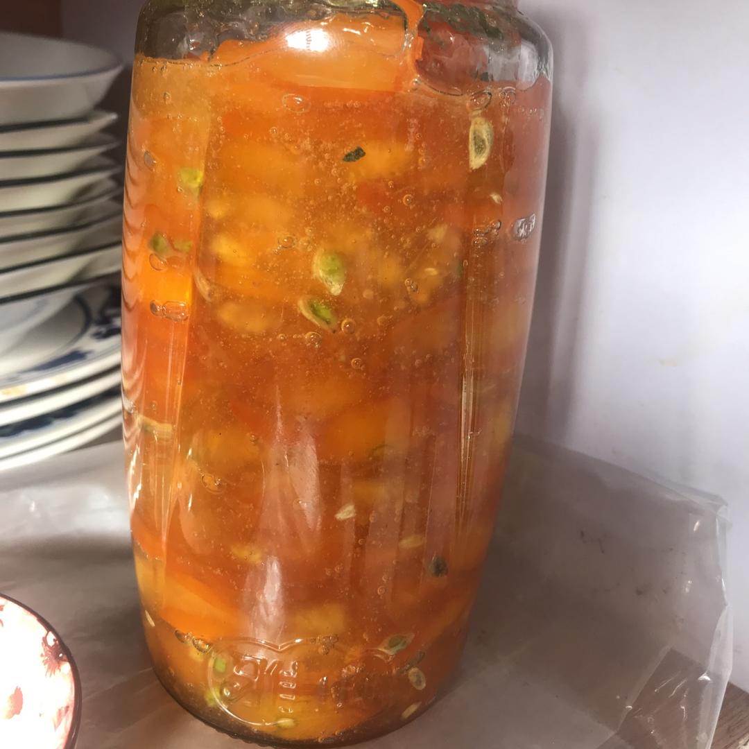 金桔酱润肺止咳化痰疗效好。金桔酱。