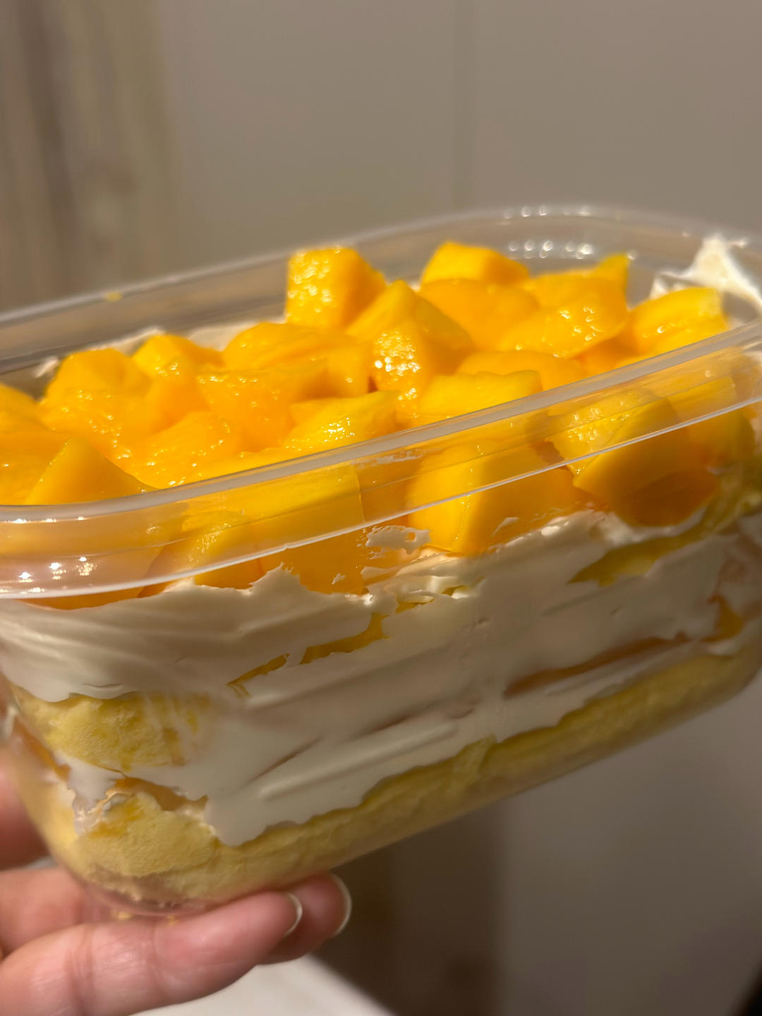 芒果盒子蛋糕