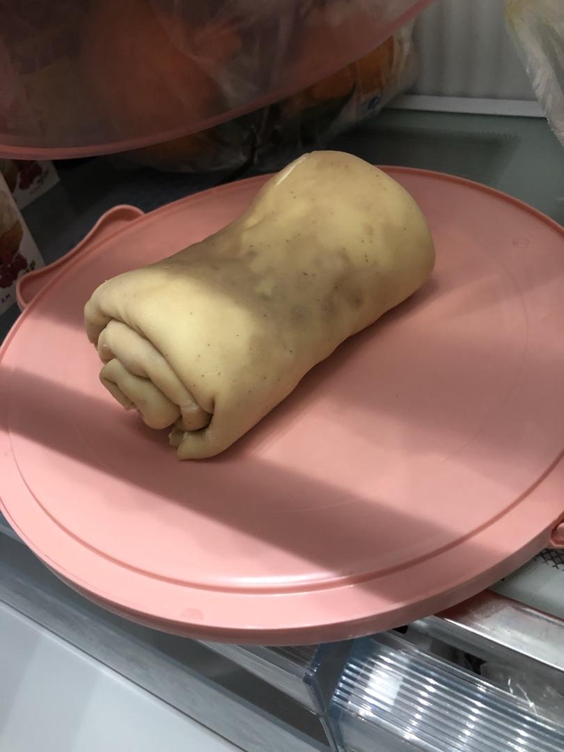 千层毛巾卷，原味、抹茶、巧克力三种口味