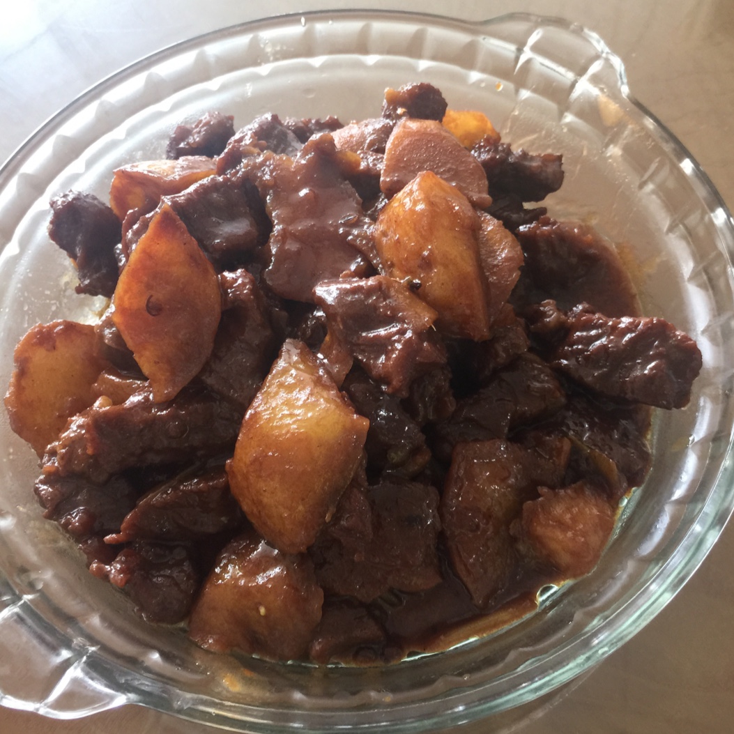土豆烧牛肉