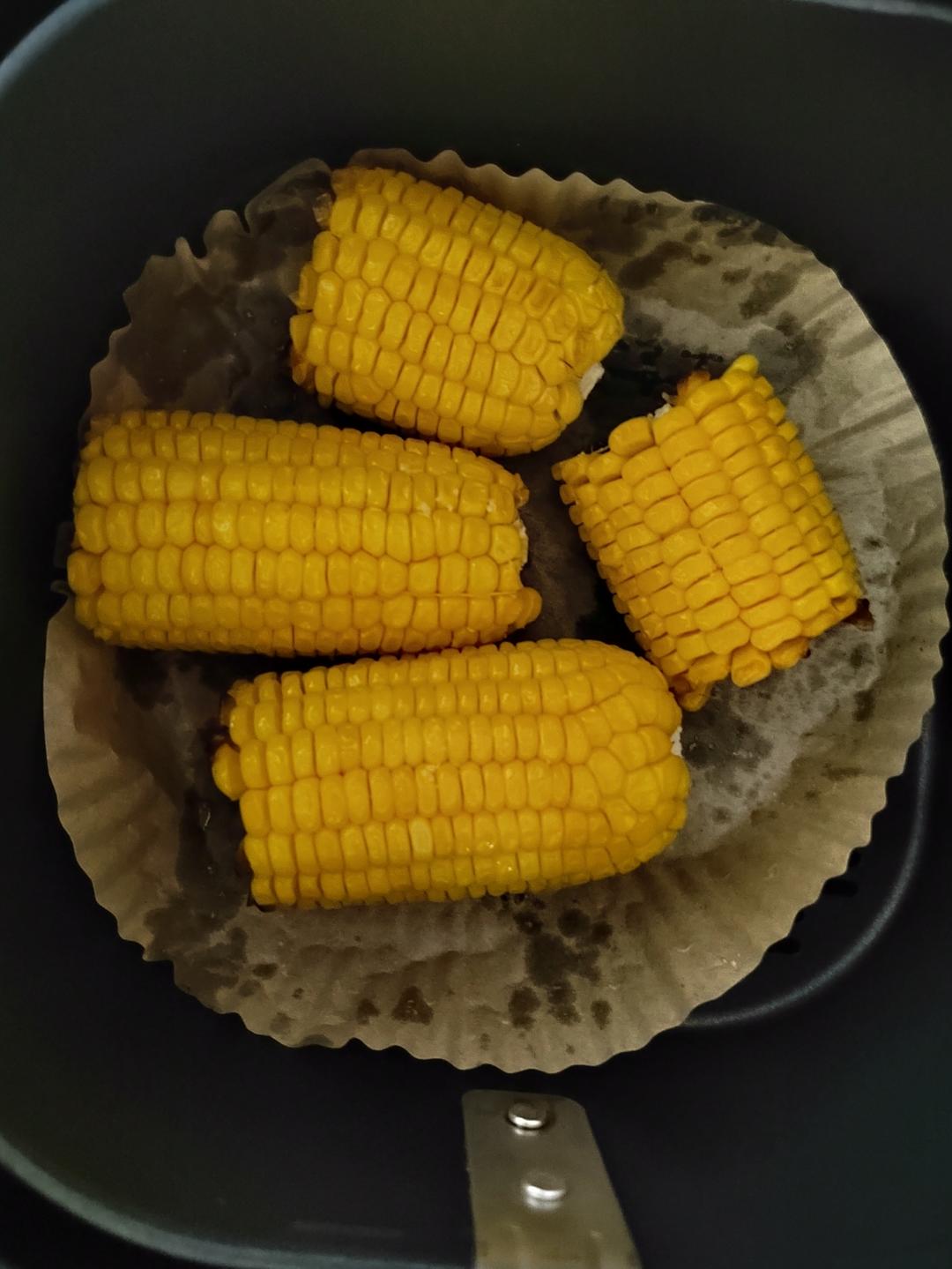 超简单的空气炸锅·烤玉米