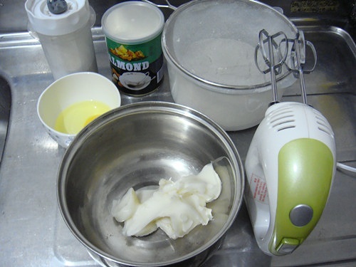鸡蛋杏仁酥（烘焙新手必练 酥类基础款）的做法 步骤1