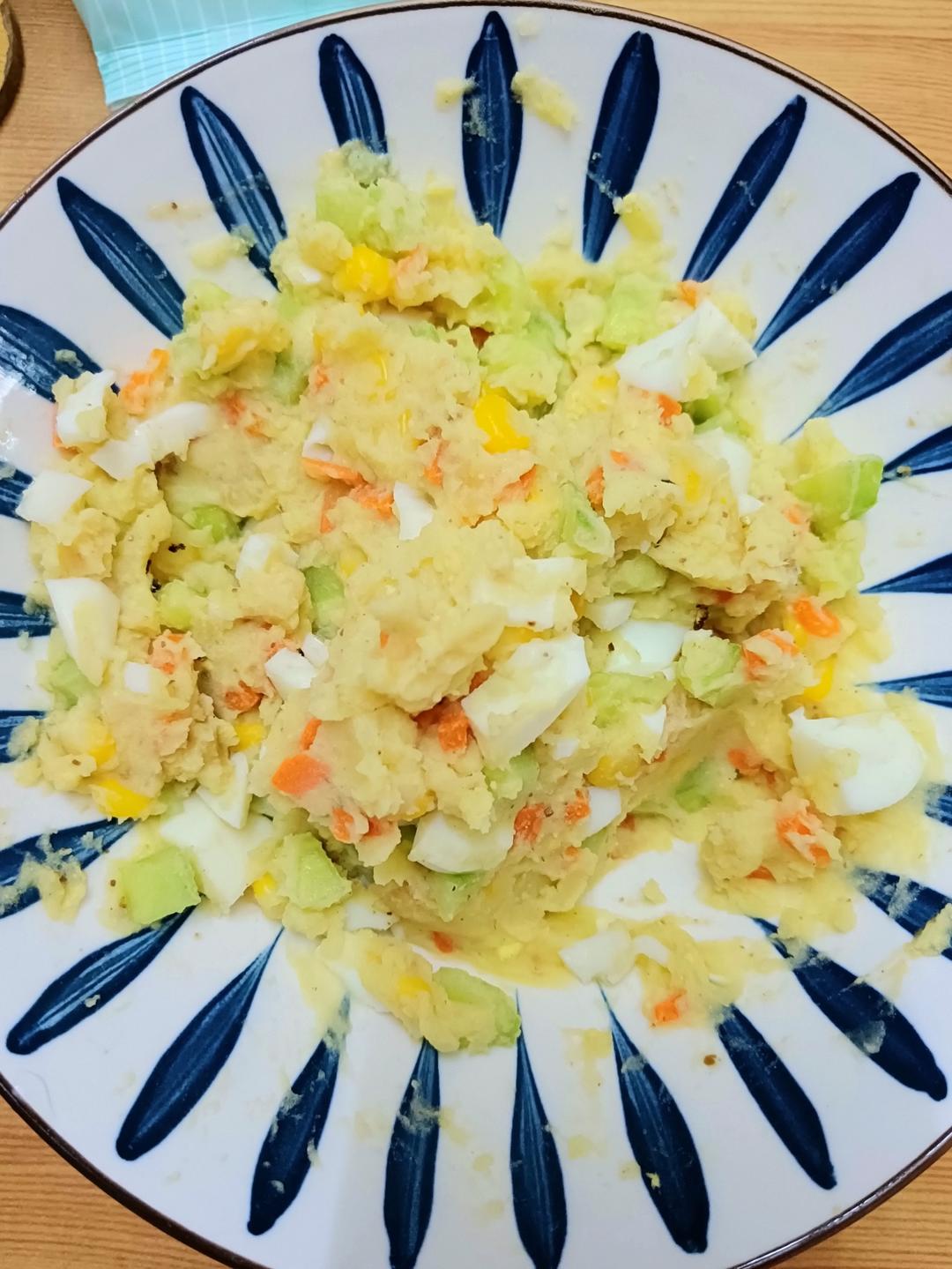好吃到舔碗的鸡蛋土豆泥沙拉