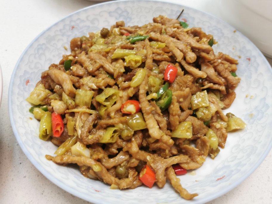 野山椒炒牛肉