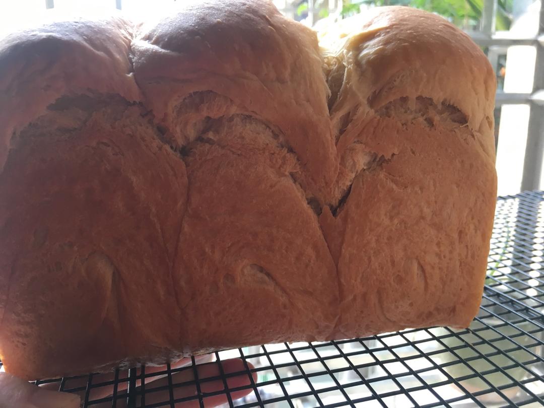 咖啡奶油吐司～冷藏发酵