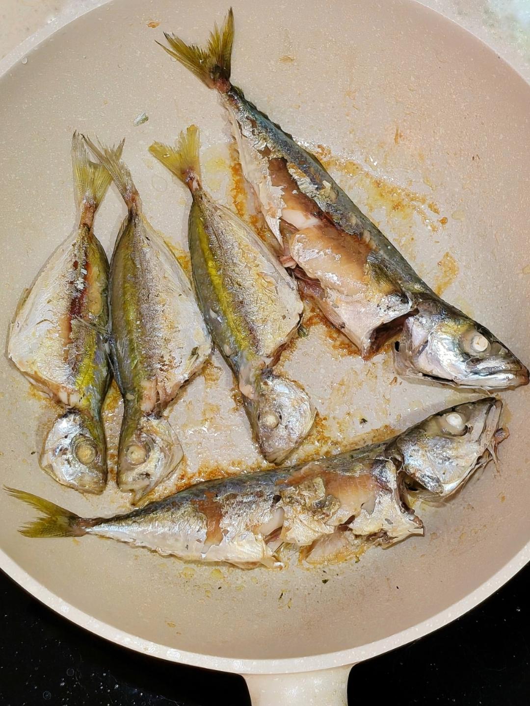 【0296】烤竹荚鱼（含超详细杀鱼方法）（Horse Mackerel） <302小厨房>