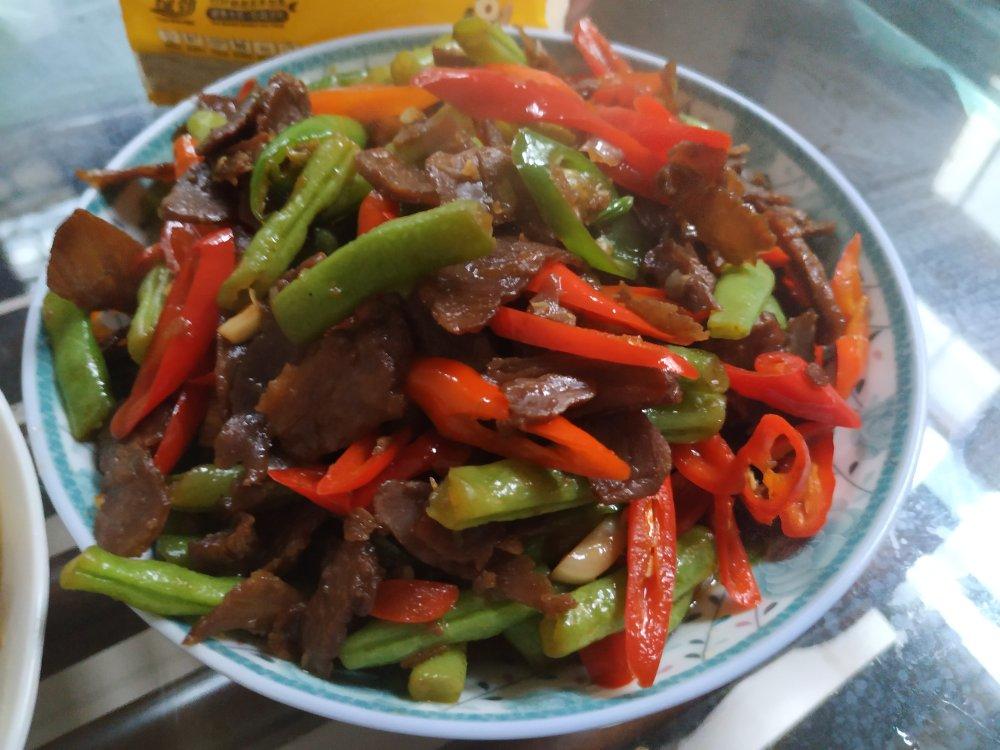 辣炒牛肉干