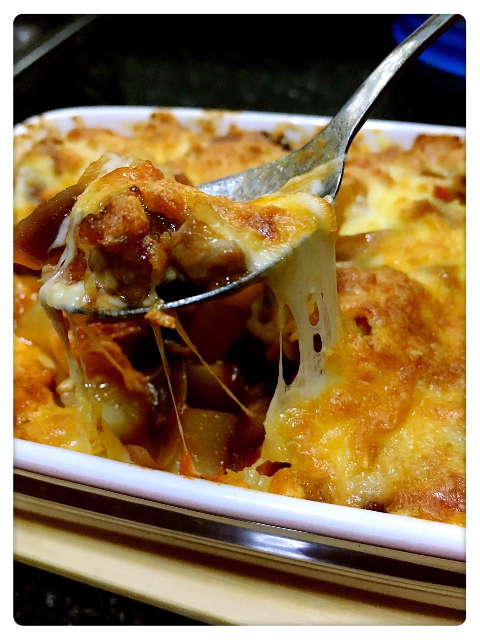 番茄鸡肉浓情焗饭【两人份】