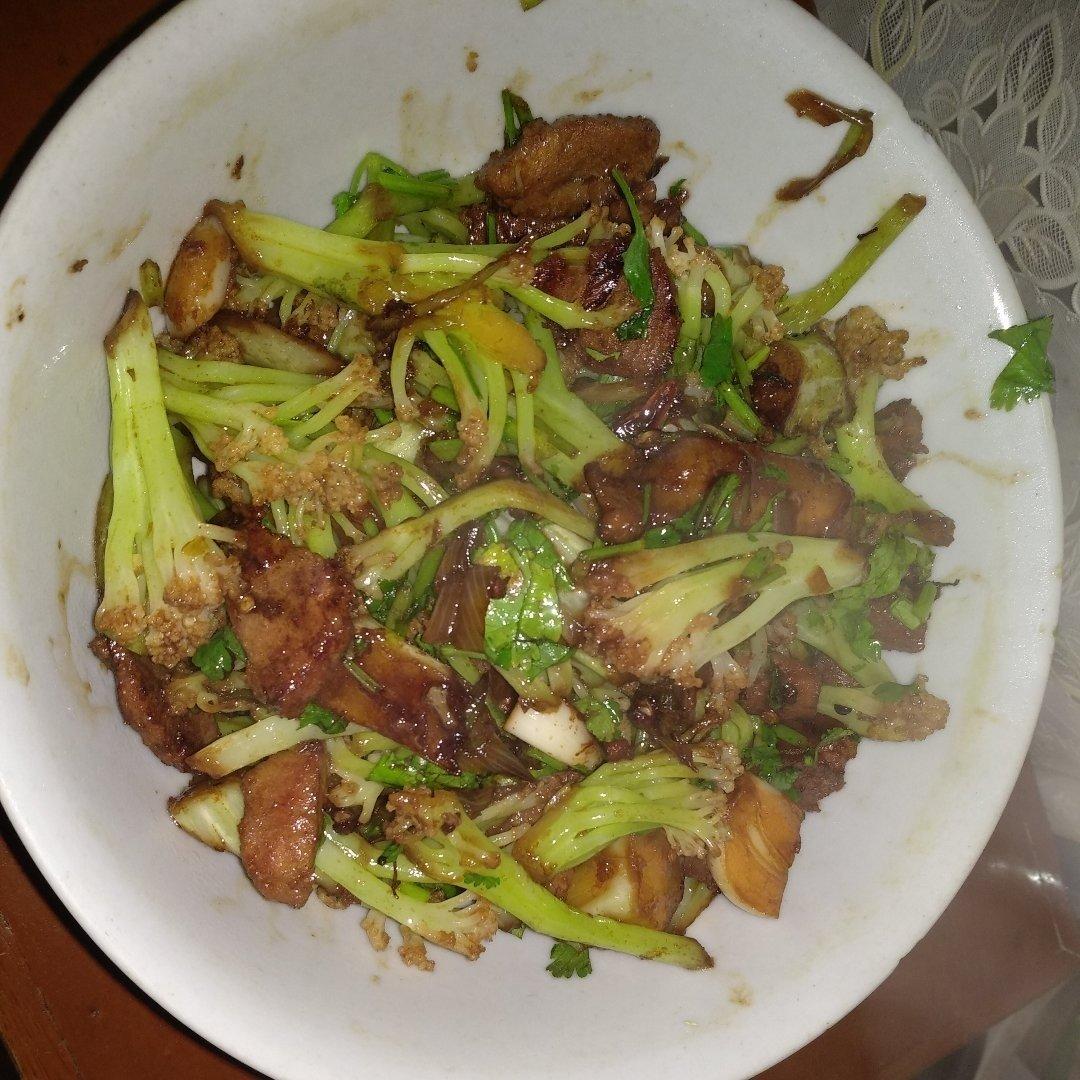 干锅有机花菜