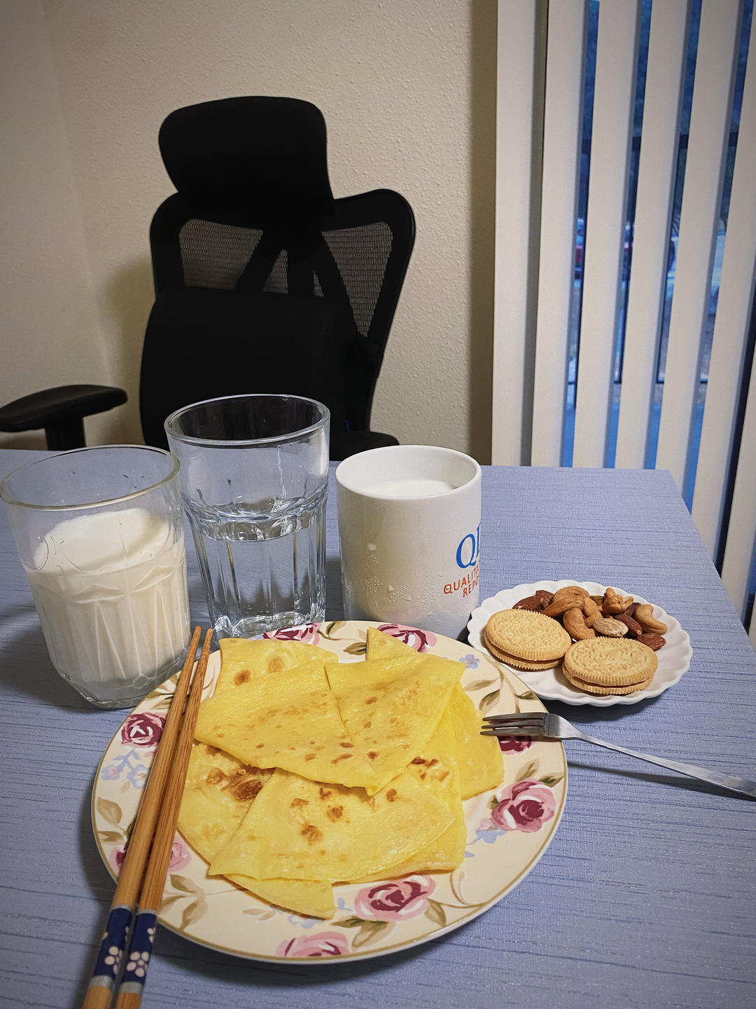 女儿从小吃到大的鸡蛋饼
