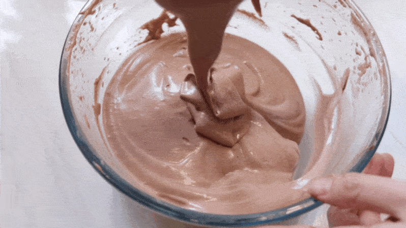 焦糖巧克力戚风布丁的做法 步骤13