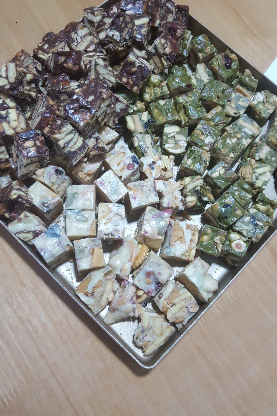 《Tinrry+》雪花酥（雪Q饼）（原味、抹茶、可可）