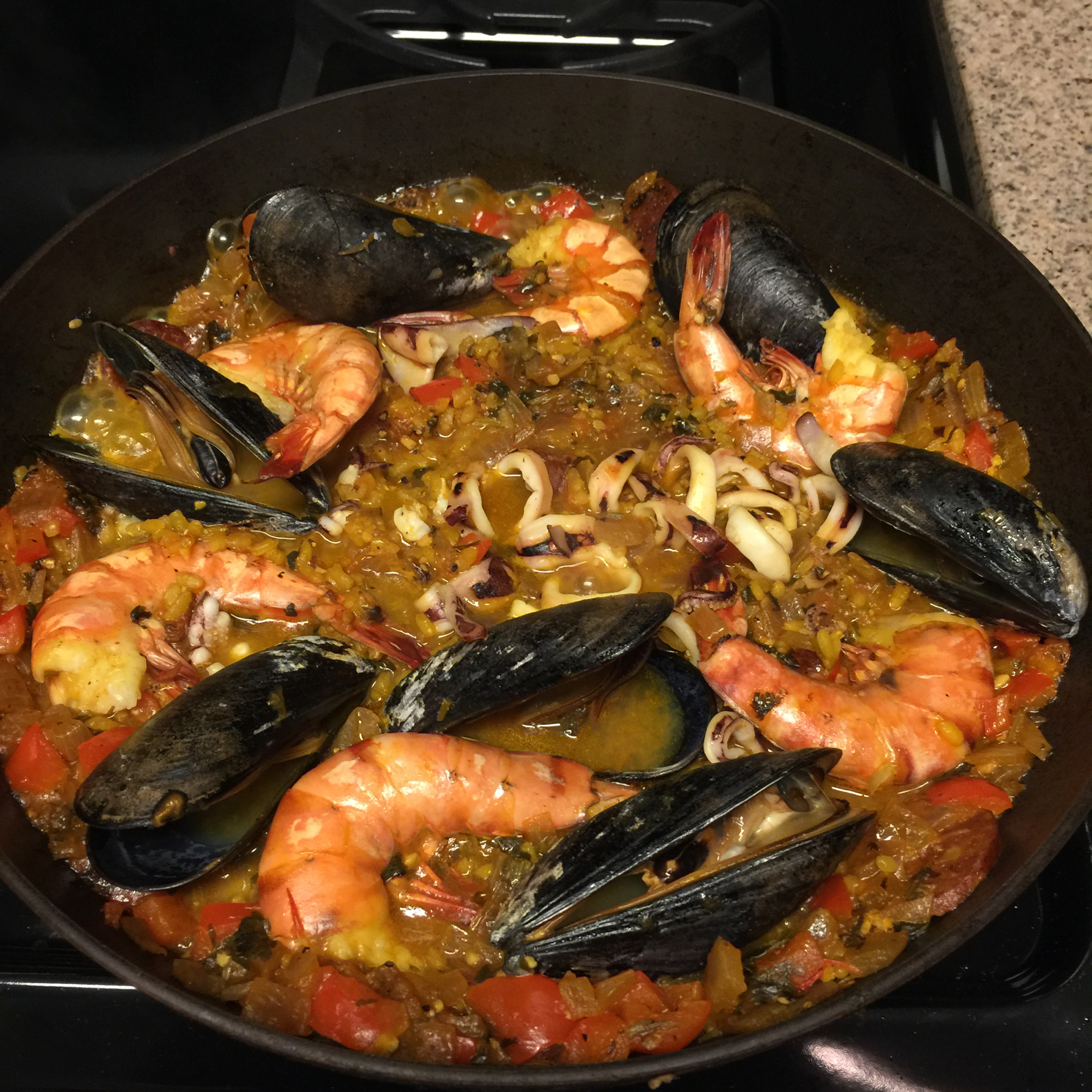 【曼食慢语】Seafood Paella 西班牙海鲜饭
