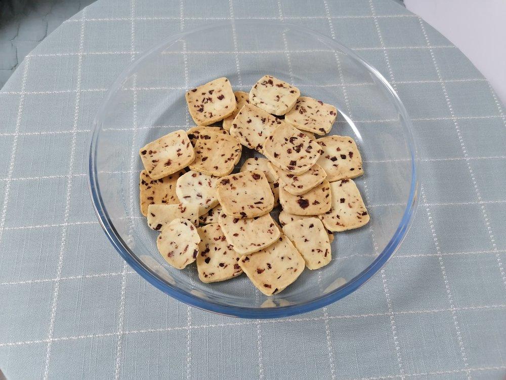 低糖少油版蔓越莓饼干