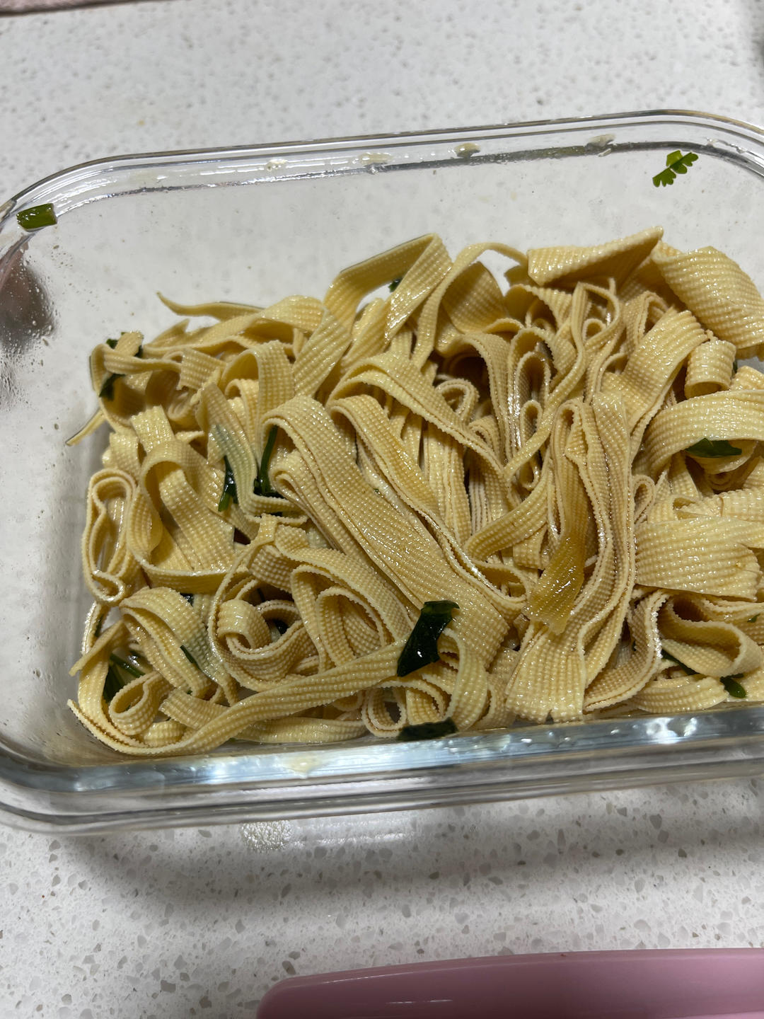香菜拌豆皮