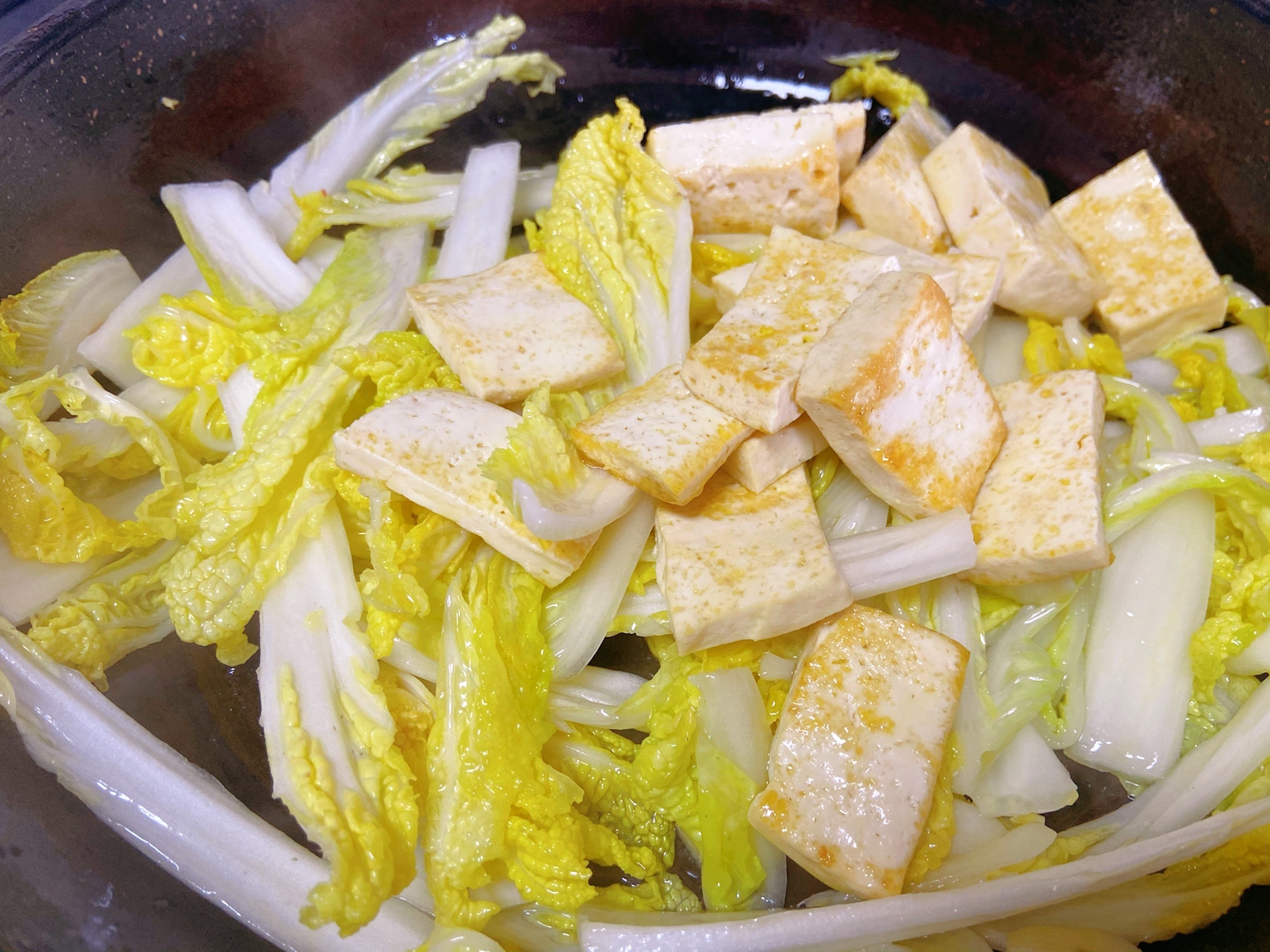蚝油白菜豆腐的做法 步骤8