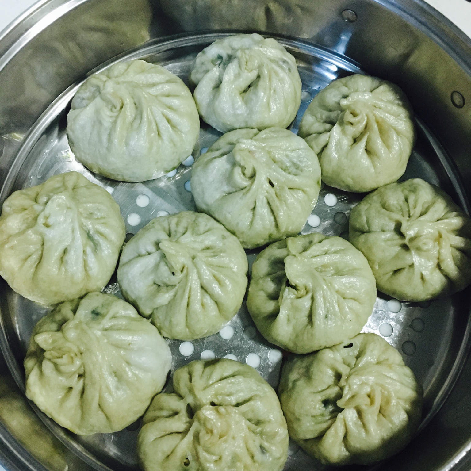素馅包子