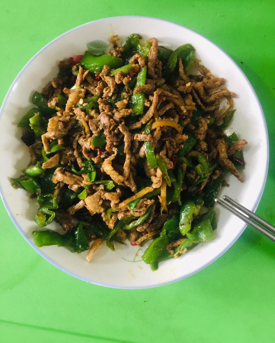 青椒肉丝