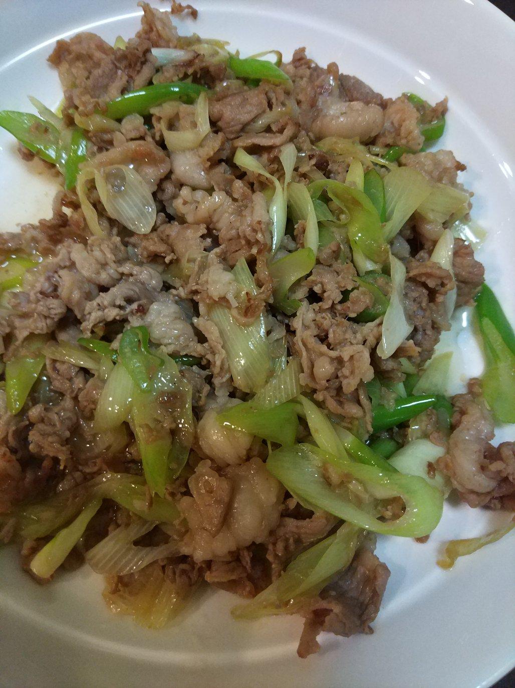 葱爆羊肉