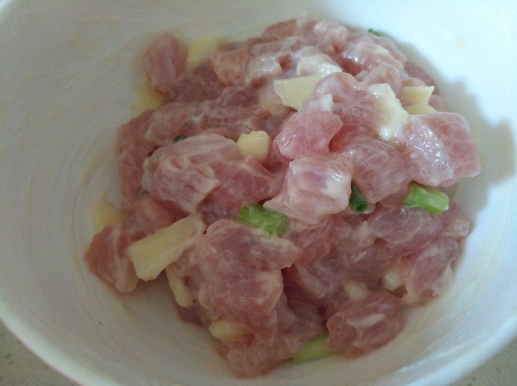 甜豆清炒咸肉丁