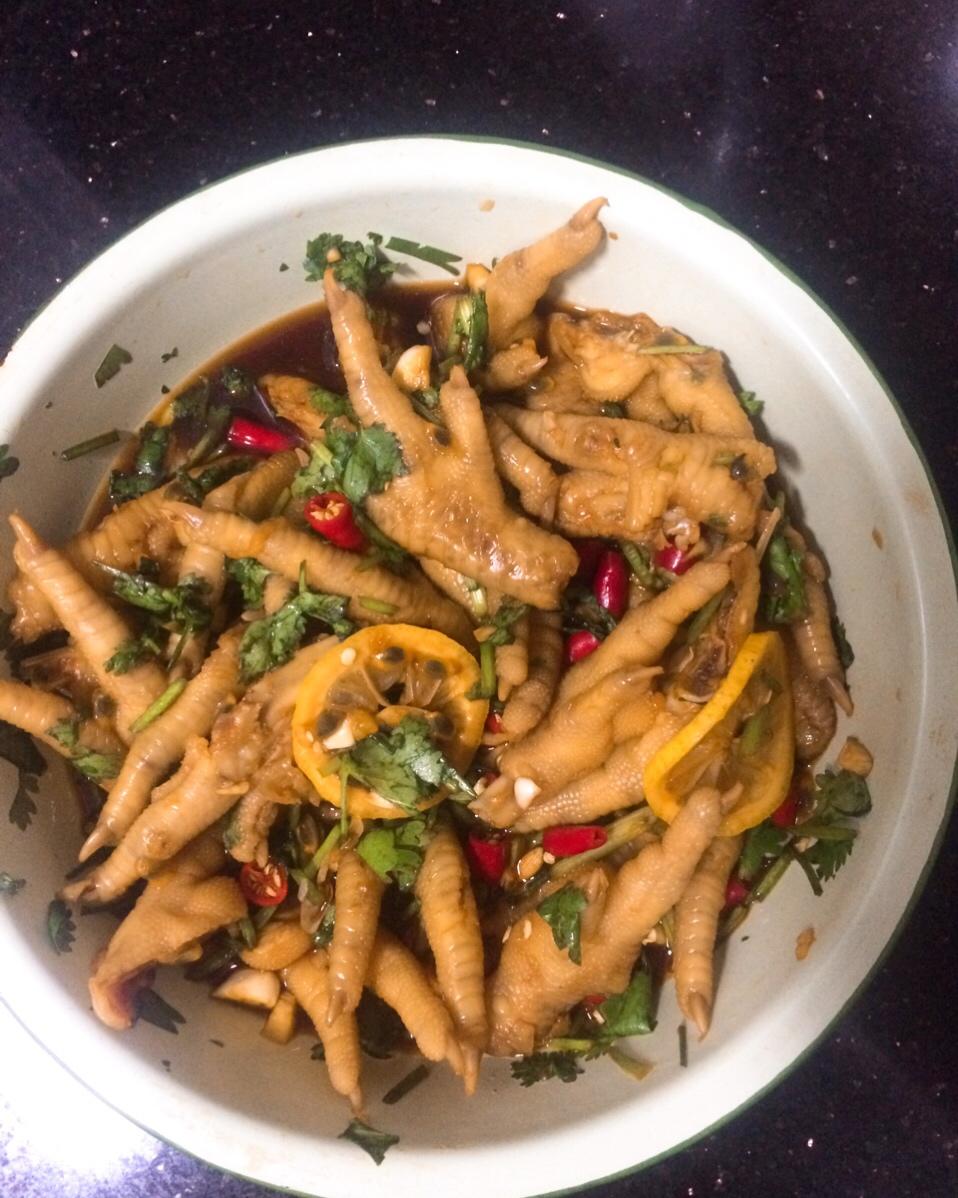 超好吃的🍋酸辣凤爪