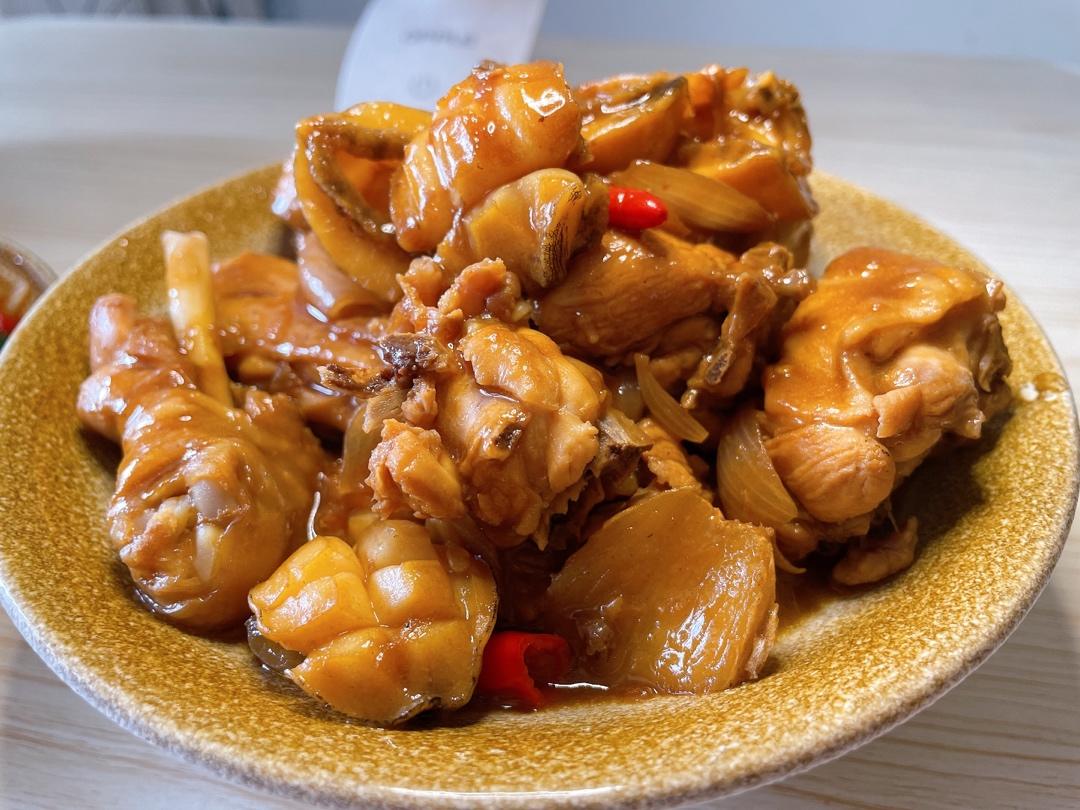 鲍鱼花螺炆鸡