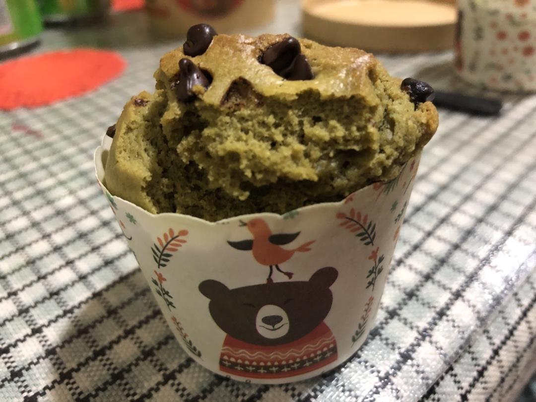 网红星巴克甜品，爆头抹茶麦芬小蛋糕