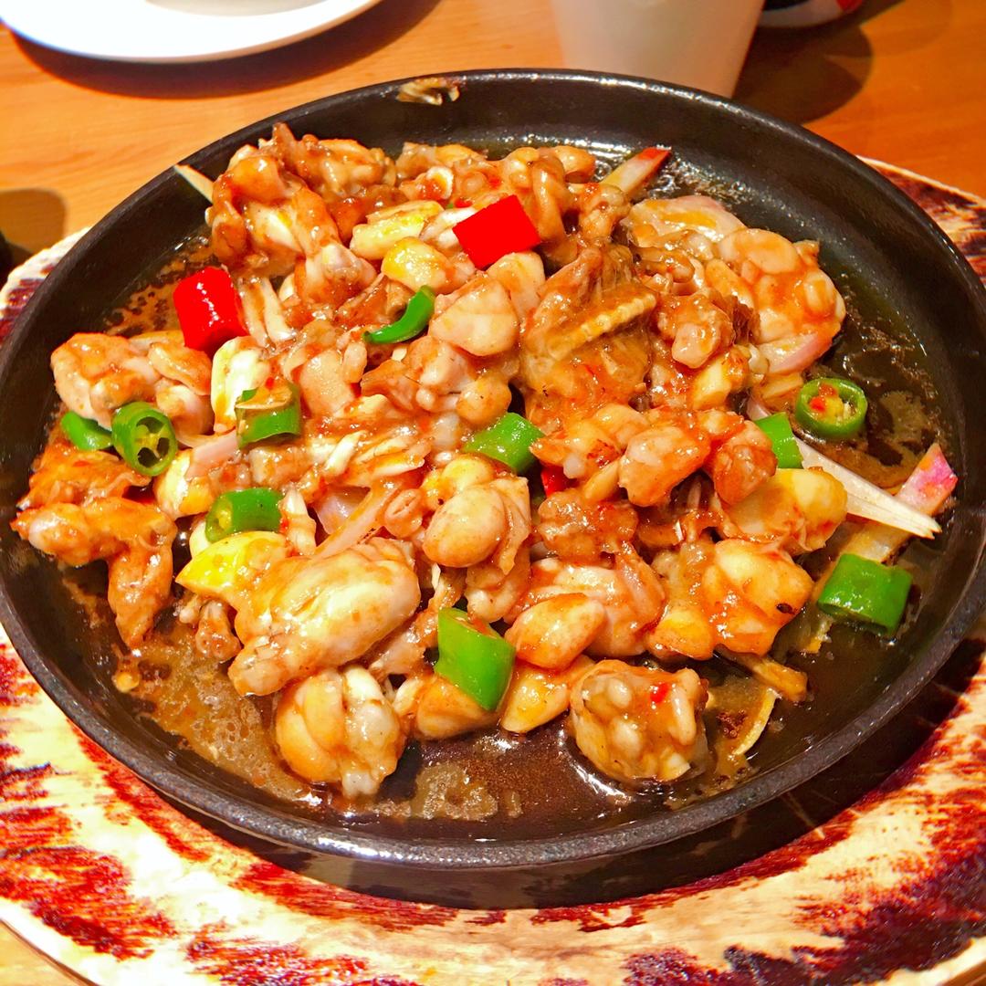 铁板海鲜日本豆腐 Seafood with Japanese Dofu