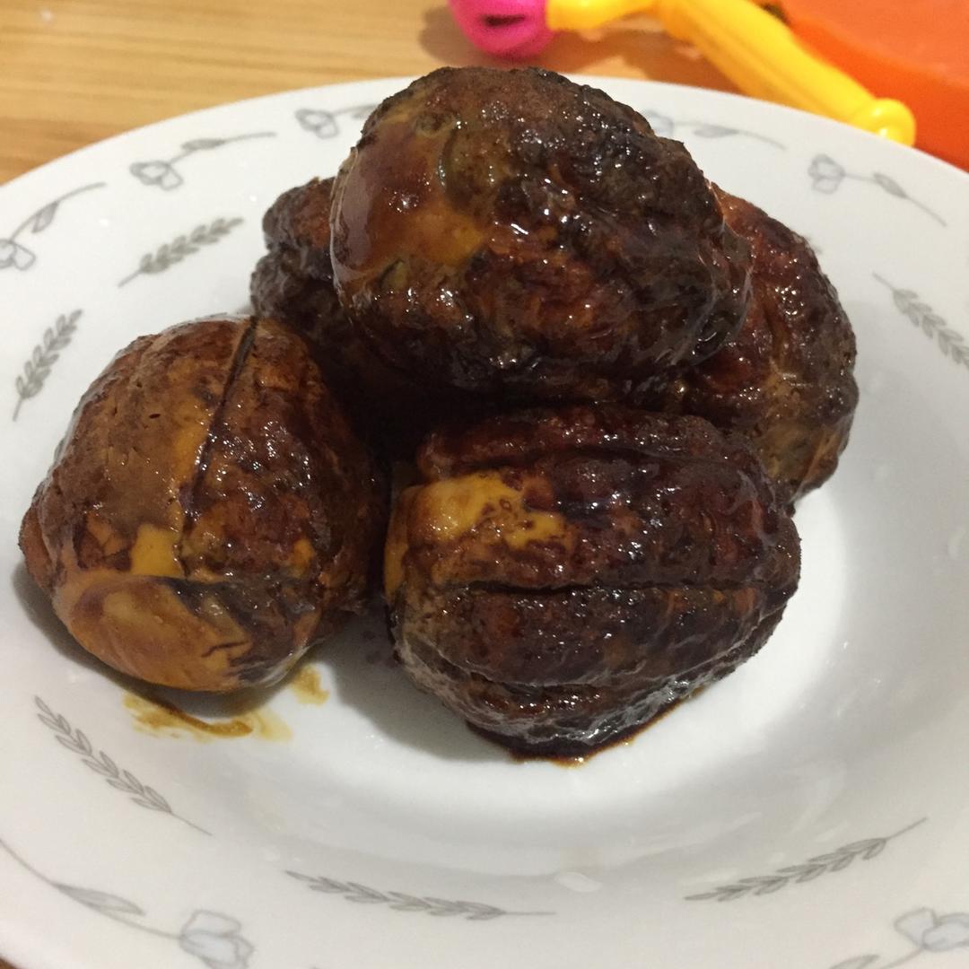 虎皮蛋（爱吃卤鸡蛋的不容不过～）