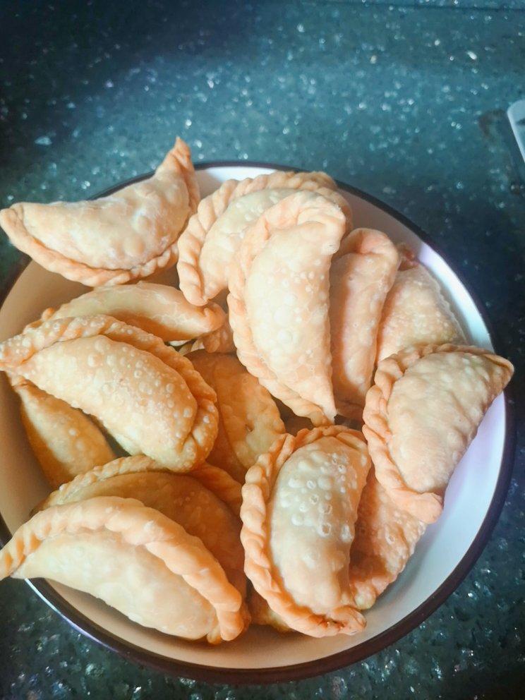 酥到掉渣的油角（油粿）