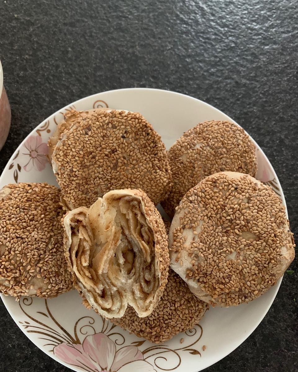 老北京麻酱烧饼（无酵母版）