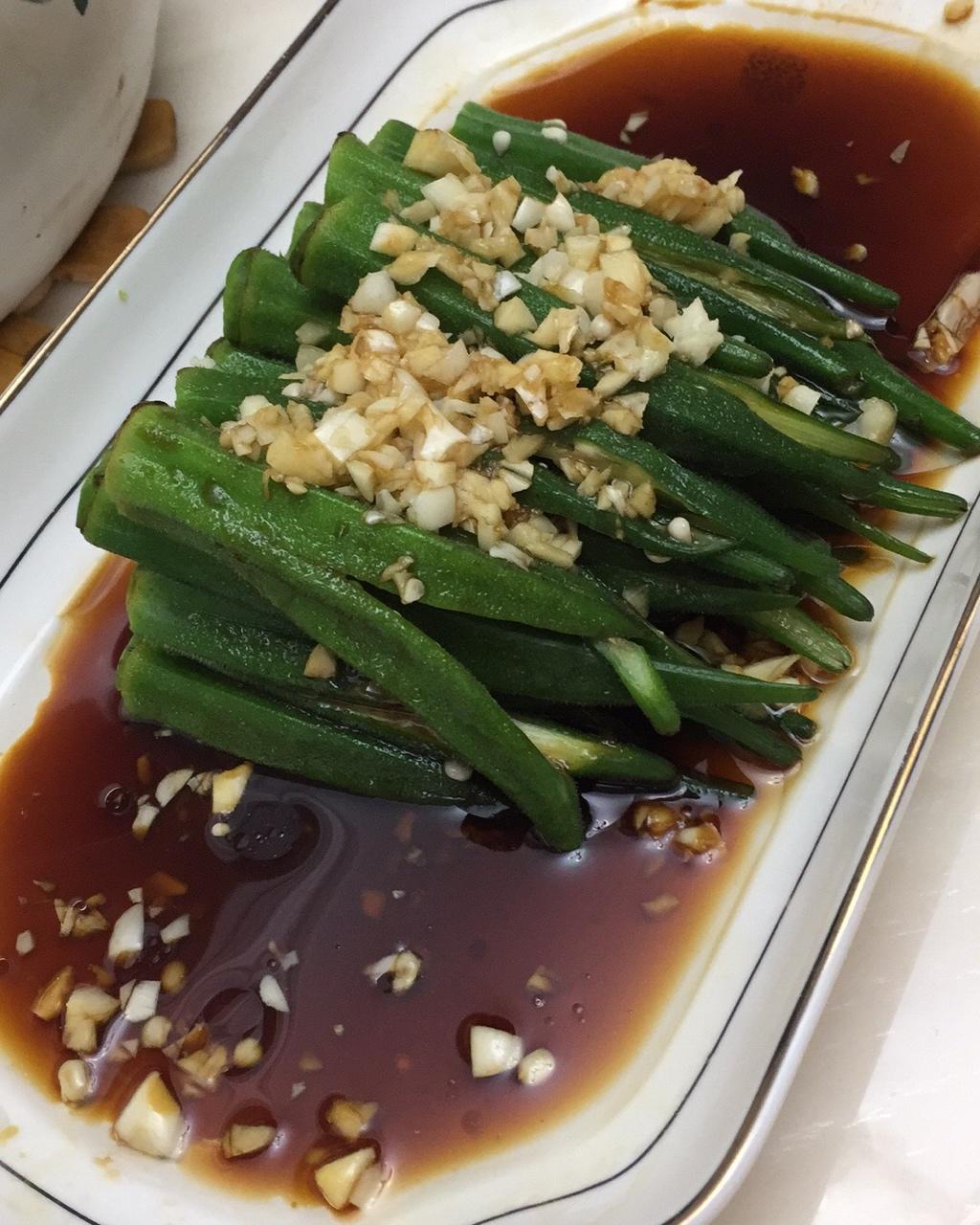 蒜蓉秋葵