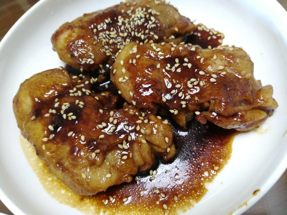 照烧鸡腿饭（自制照烧汁）