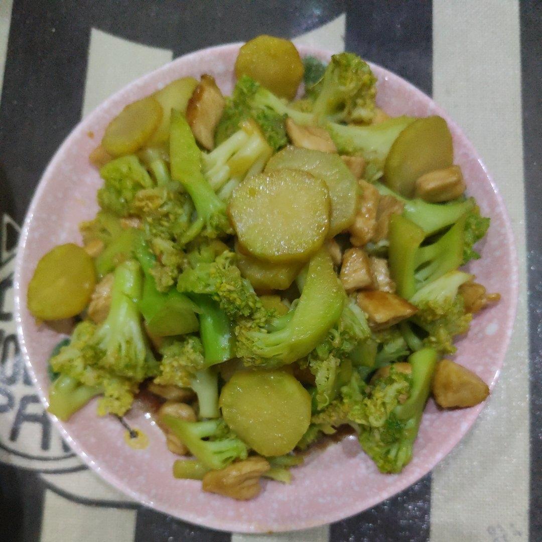 西蓝花炒鸡胸肉