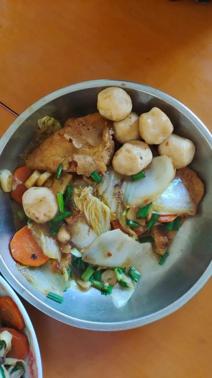 鱼丸子烧豆腐角