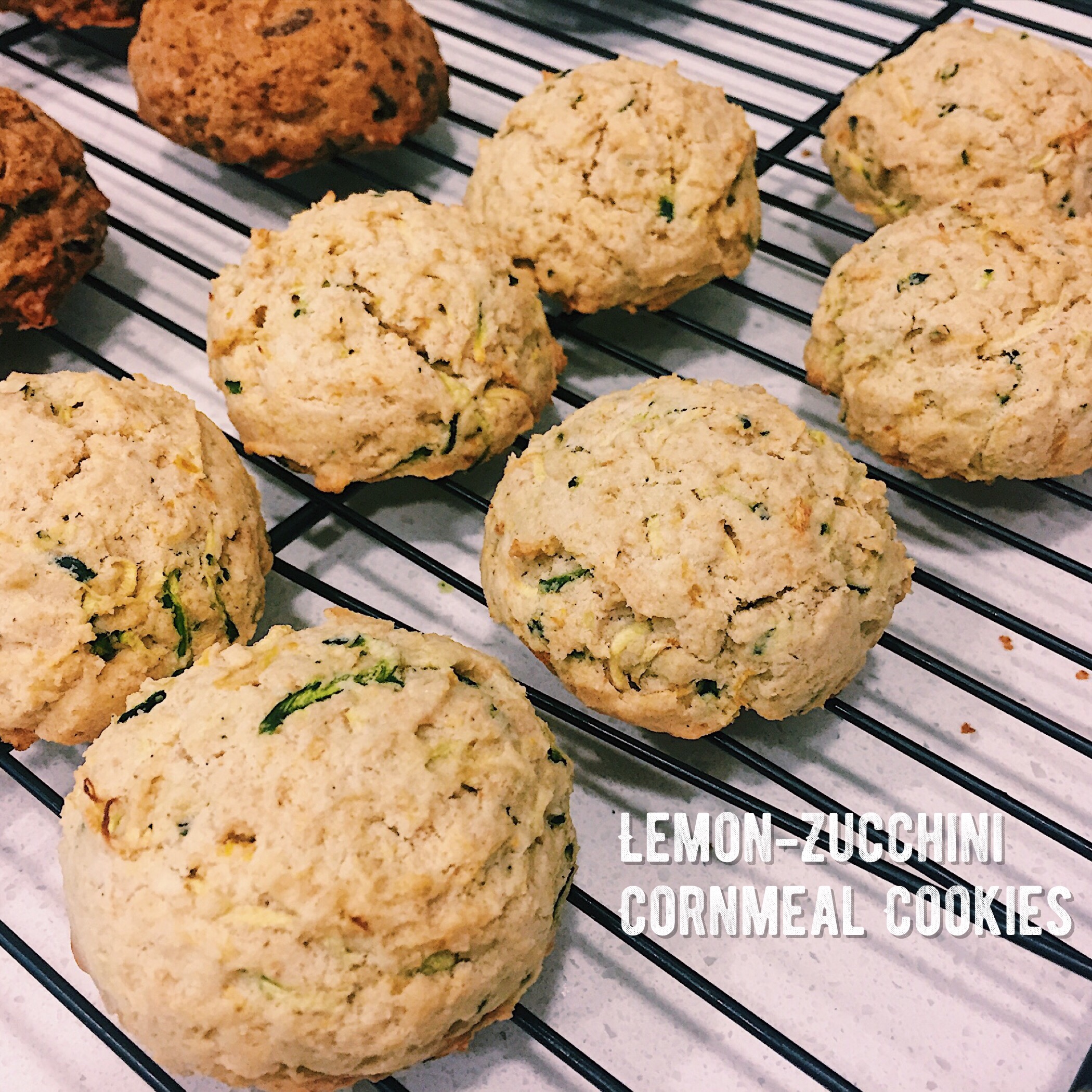 柠檬西葫芦玉米面软饼干-Lemon Zucchini Cornmeal Cookies的做法