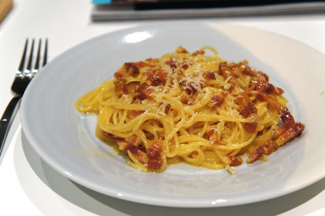 Spaghetti Carbonara 意式咸肉芝士意粉的做法