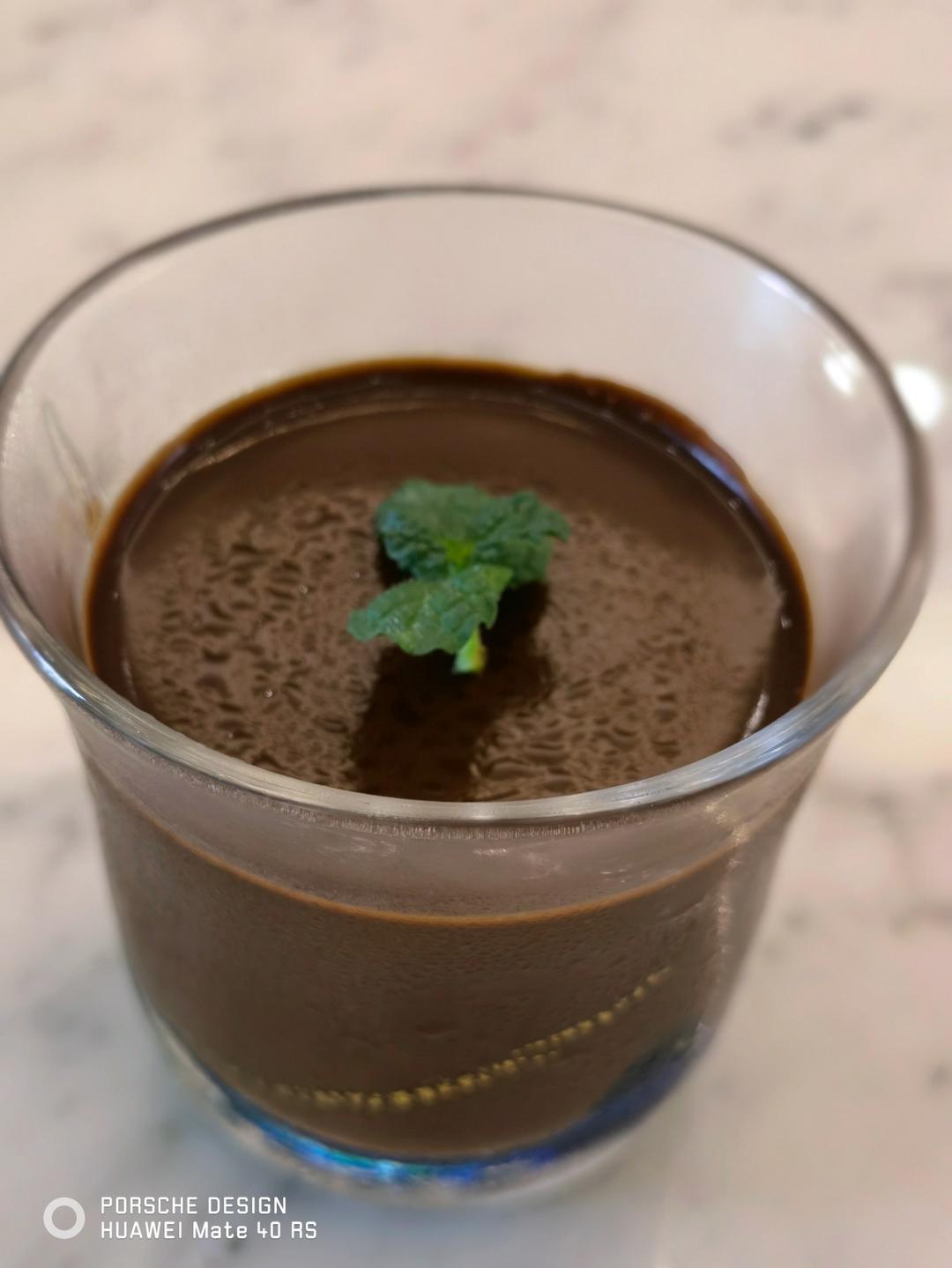 超满足巧克力咖啡奶冻☕