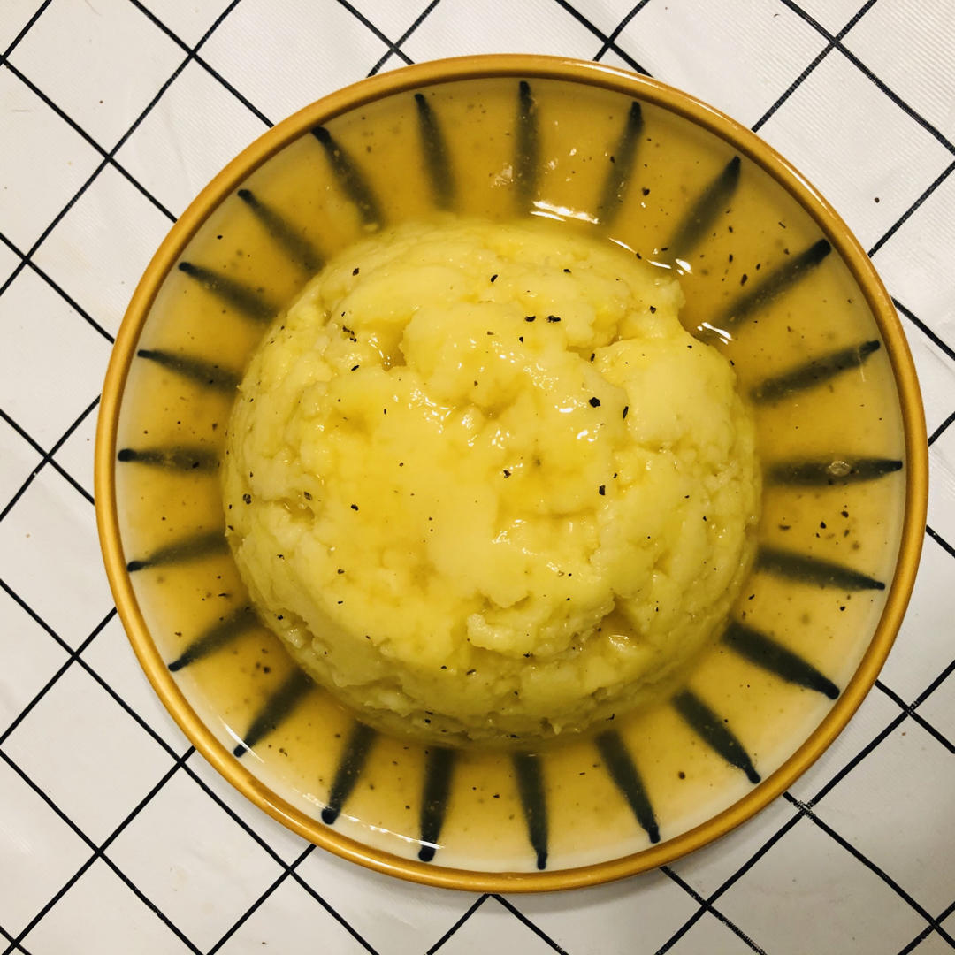 低脂减肥|黑椒土豆泥