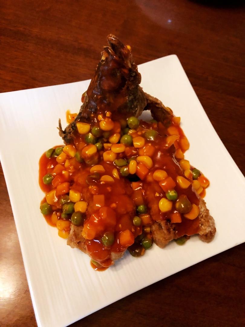 年菜必学【松鼠桂鱼】，给你多动图食谱，不信你学不会！（孔瑶原创食谱）