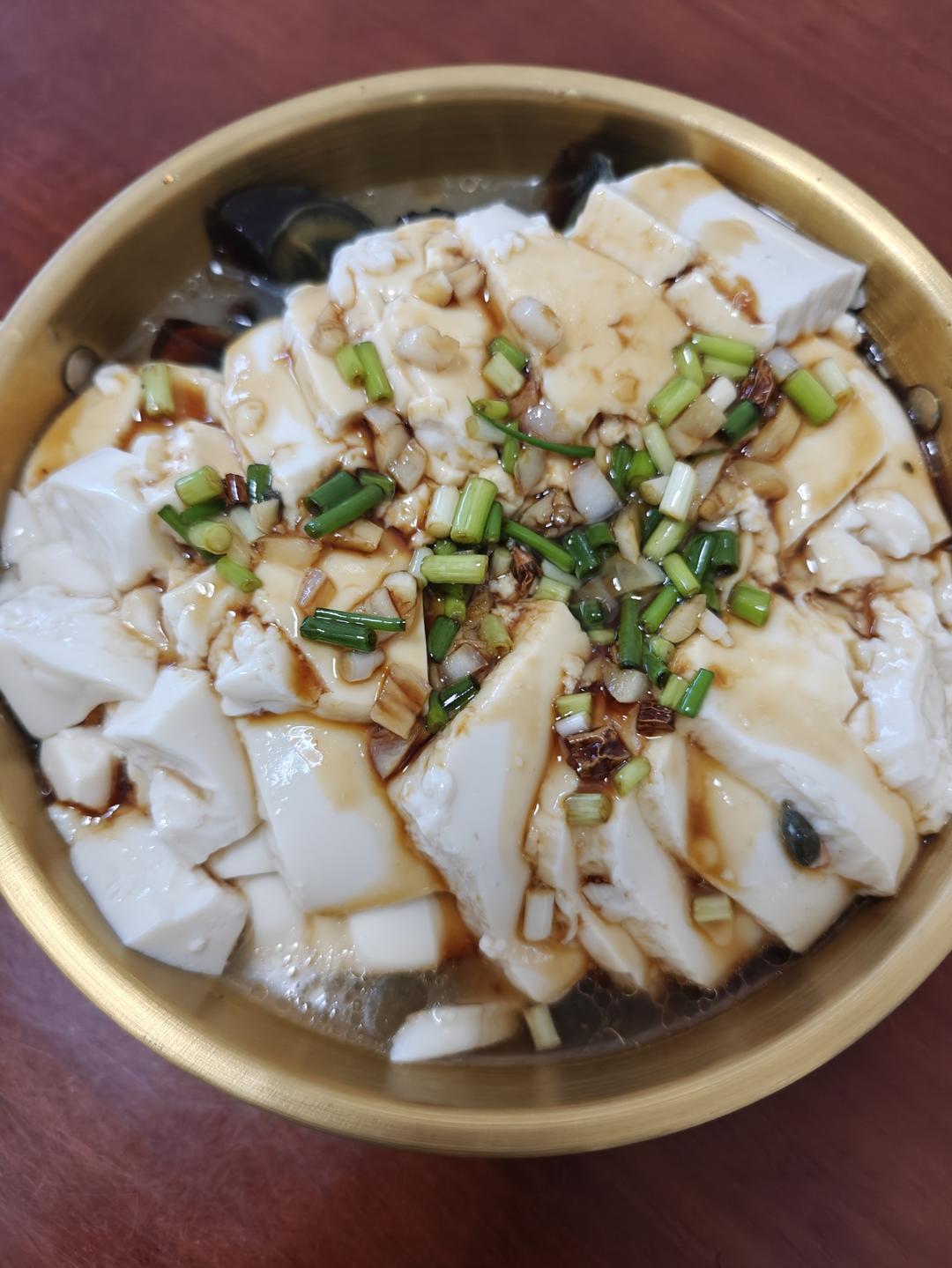 皮蛋拌豆腐