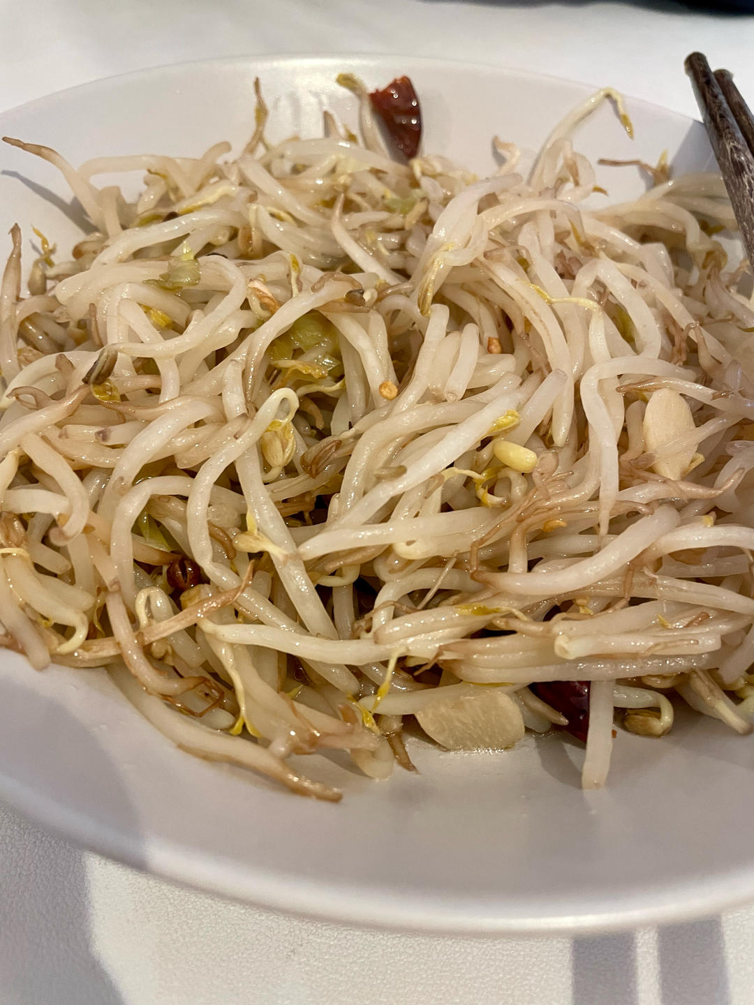 酸辣绿豆芽