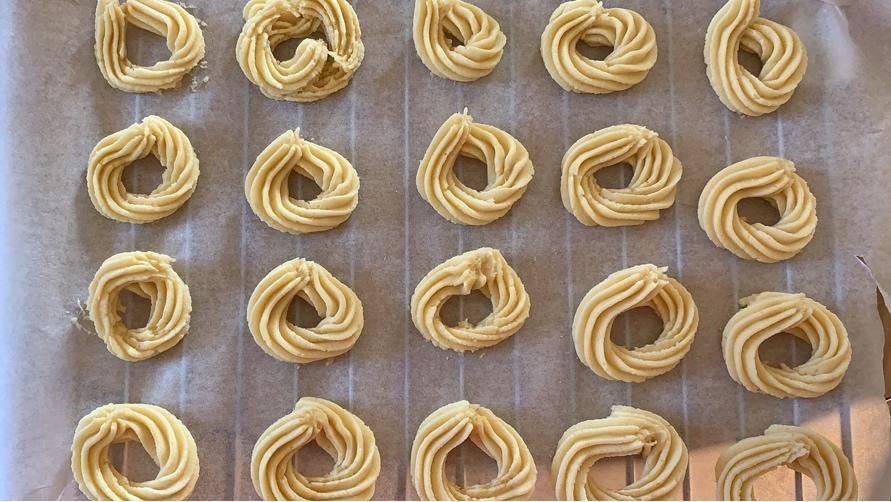 零失败花纹超级立体的黄油曲奇